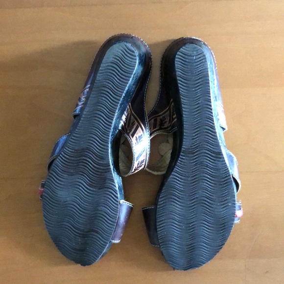 Spring Step Tropic Floral Sandal Size 40 - Picture 5 of 7